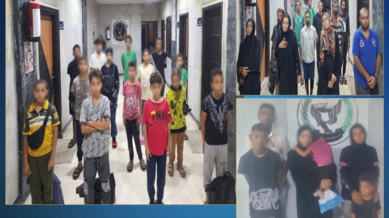المتهمين والمضبوطات