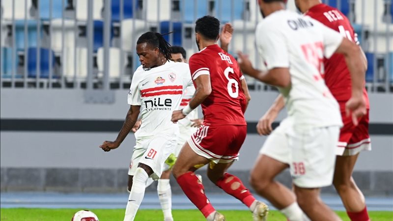 من مباراة الزمالك