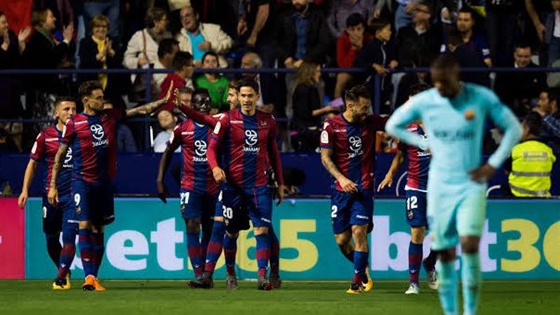برشلونة و ليفانتي