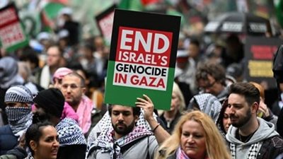 مظاهرات حاشدة في أستراليا دعما لفلسطين وسط تصاعد التوتر مع إسرائيل