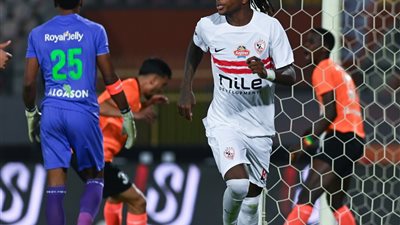 شيكو بانزا يحصد جائزة رجل المباراة بعد فوز الزمالك على فاركو في الدوري