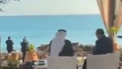  خلال زيارة تستمر عدة أيام.. السيسي وبن زايد يجلسان على مائدة الإفطار في العلمين