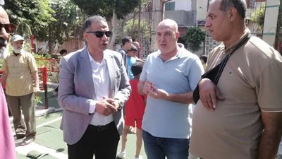 معسكر الخدمة العامة بالقليوبية.. شباب 