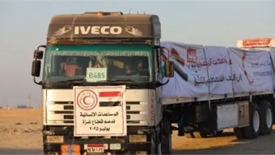 مصر تدعم غزة.. التحالف الوطني يشيد بتوزيع المساعدات الإنسانية