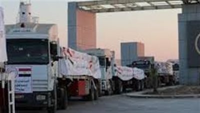 مصر تواصل إدخال المساعدات الإنسانية إلى قطاع غزة رغم التحديات.. القافلة الـ25