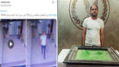 نهاية مثيرة لـ عاطل سرق شباك سلم من عقار بالمقطم  .. صورة