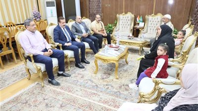 محافظ المنوفية يلتقي أسرة طفل يحتاج إلى زرع نخاع ويجري اتصالًا بمساعد وزير الصحة للتنسيق لنقله إلى معهد ناصر