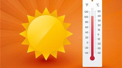 حالة الطقس ودرجة الحرارة اليوم الجمعة 29-8-2025 في المحافظات