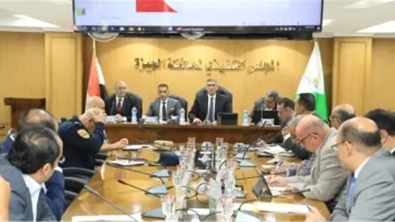 محافظ الجيزة يتابع