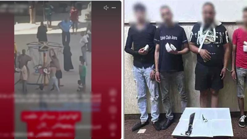 المتهمين والمضبوطات