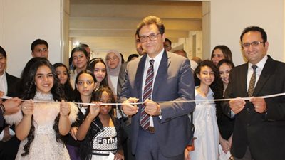 وزير الثقافة يفتتح المعرض السنوي العاشر لفصول الرسم بالأوبرا تحت شعار 