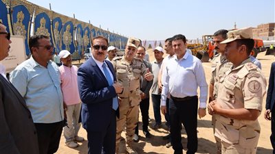 محافظ المنوفية يتفقد اصطفاف المعدات والآليات ومعسكرات الإيواء لمجابهة الأزمات .. صور 