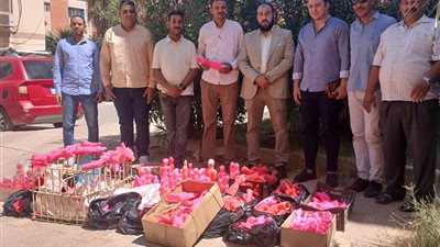 تموين سوهاج : ضبط كميات من حلوى المولد غير الصالحة للاستهلاك في طما