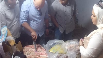 ضبط 8 أطنان لحوم وأسماك غير صالحة للاستهلاك بمحافظة المنوفية