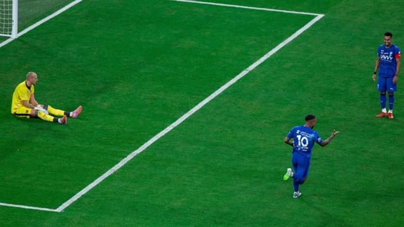 لقطة من مباراة الهلال