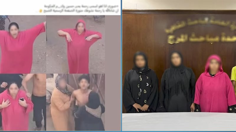 المتهمين والمضبوطات