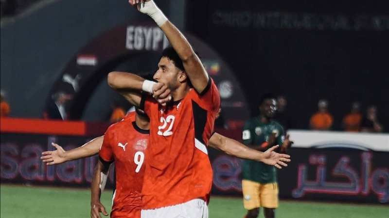 عمر مرموش لاعب منتخبنا