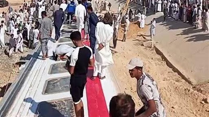 انقلاب قطار مطروح