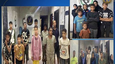 مملكة الشحاتين في قبضة الشرطة.. ضبط 16 شخصا استغلوا الأطفال في التسول