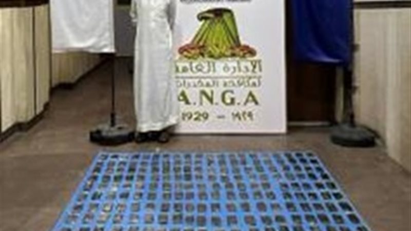 جانب من المضبوطات