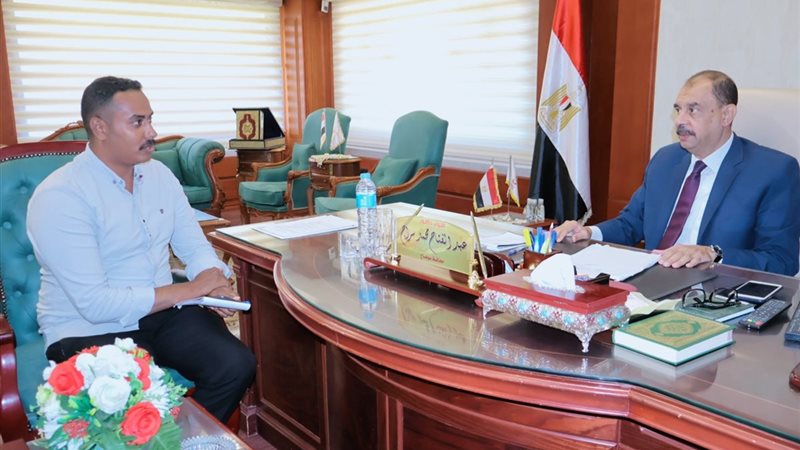 محمود حسن فى ضيافة