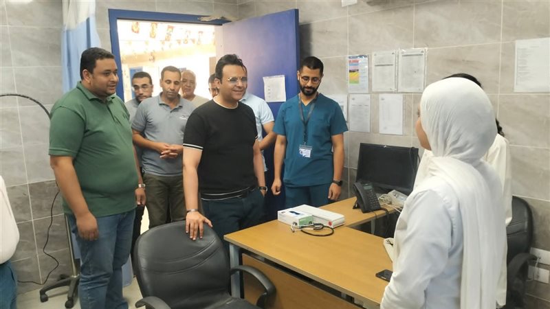 وكيل صحة سوهاج خلال