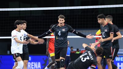 شباب منتخب مصر للطائرة يفوز على أوغندا في بطولة إفريقيا