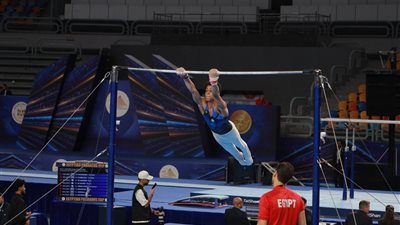 انطلاق بطولة الفراعنة الدولية للجمباز الفني بمشاركة لاعبين من 15 دولة