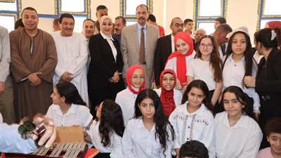 افتتاح المدرسة المصرية اليابانية بجهينة في سوهاج بتكلفة 75 مليون جنيه لتعزيز منظومة التعليم