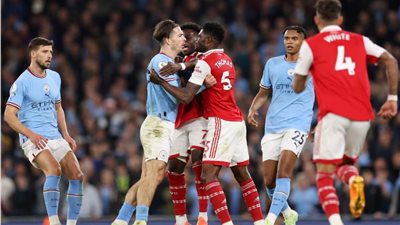 تعادل مثير بين أرسنال ومانشستر سيتي في قمة الدوري الإنجليزي