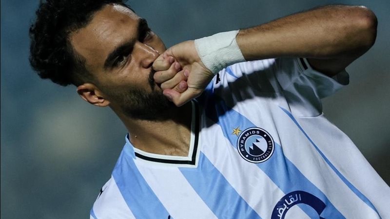 مصطفى زيكو لاعب بيراميدز