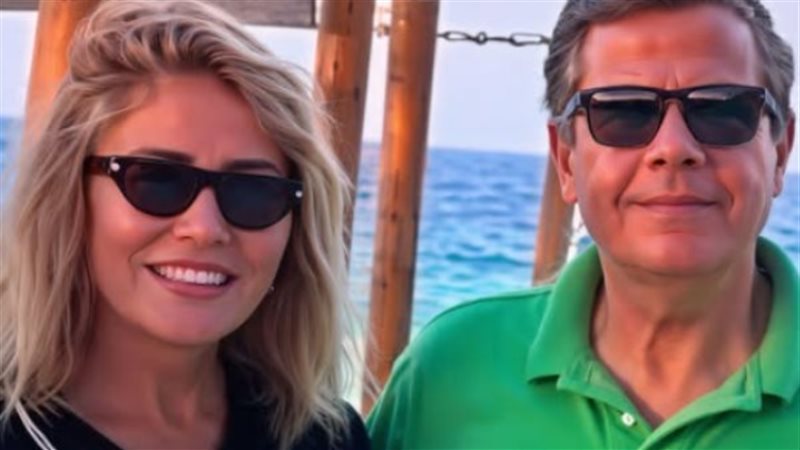 إيناس الدغيدي وزوجها