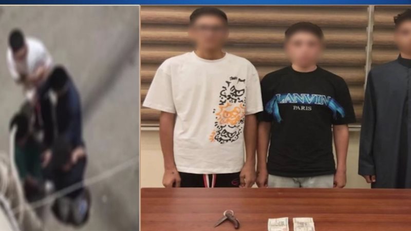 المتهمين والمضبوطات