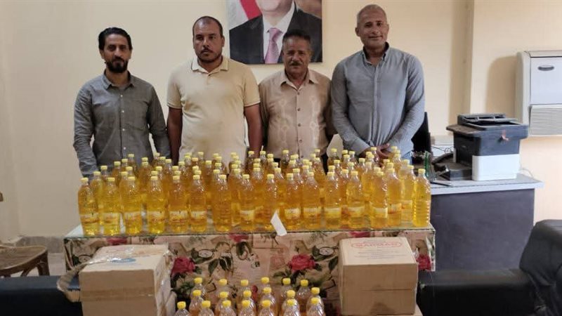 جانب من المضبوطات