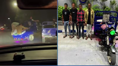 استعراض بالتروسيكل في موكب زفاف بالشرقية.. والأمن يضبط المتهمين