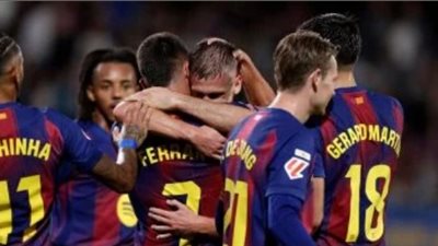 الدوري الإسباني.. موعد مباراة برشلونة وريال أوفييدو والقنوات الناقلة