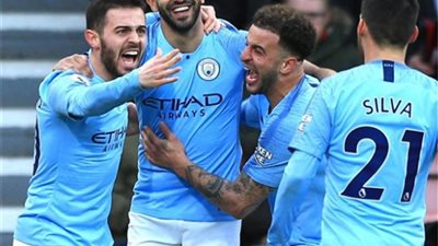 مانشستر سيتي يفوز على بيرنلي بخماسية في الدوري الإنجليزي اليوم