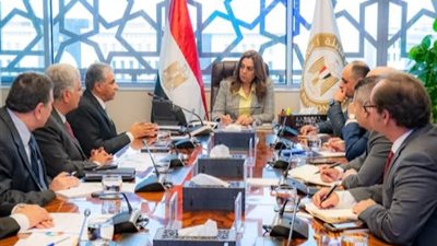 وزيرة التنمية المحلية تبحث سبل التعاون المشترك مع المدير التنفيذي لمركز البيئة 