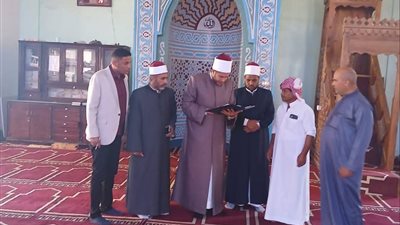 حملة مفاجئة على مساجد إدارة أوقاف بئر العبد لمتابعة التزام الأئمة