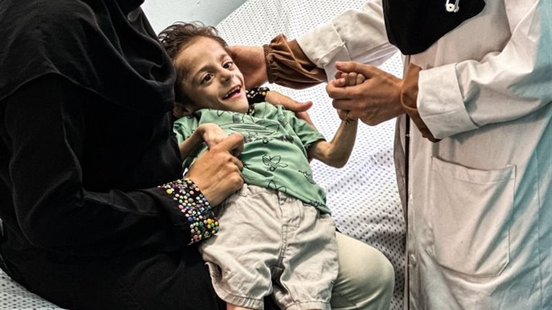 المعاناة في قطاع
