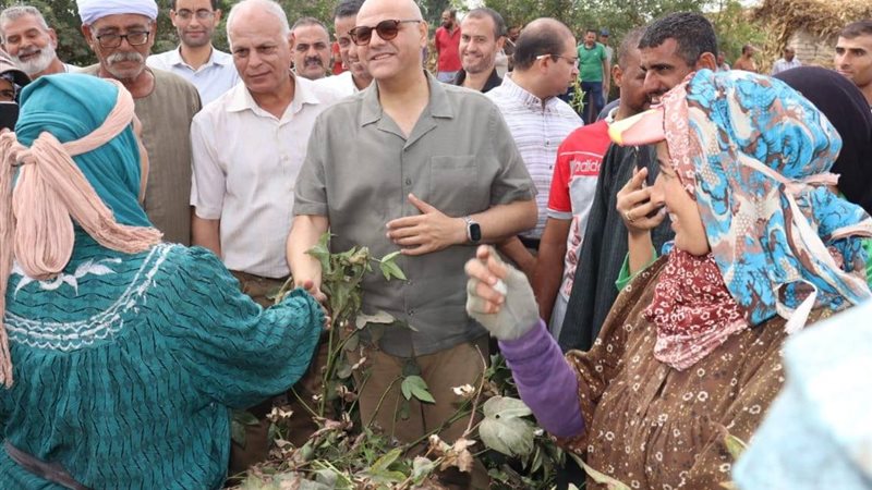 محافظ القليوبية يتفقد