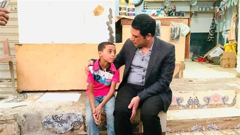 نائب المحافظ برفقة