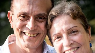 محمد صبحي يرثي زوجته برسالة مؤثرة: «باقي عمري أنتظر لقاء ربي ثم لقاءك»