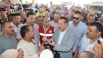 دعم مالي وعيني للأسر المتضررة من ارتفاع منسوب مياه النيل بقيادة محافظ المنوفية