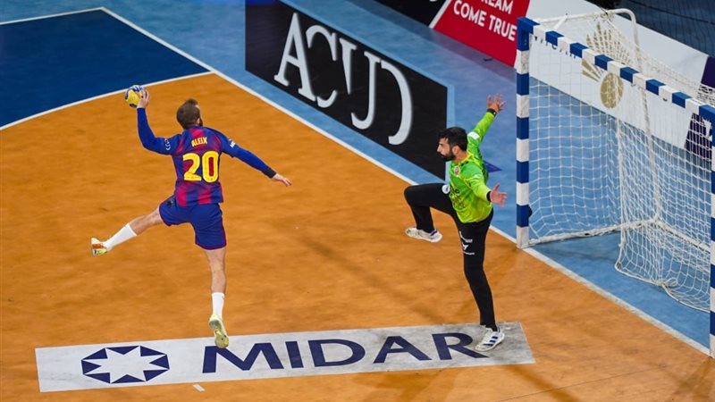 من مباراة برشلونة