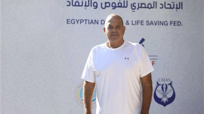 سامح الشاذلي: سنبهر الجميع بتنظيم بطولة العالم للسباحة بالزعانف في مارينا