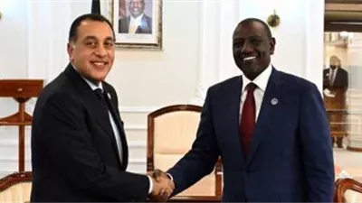 مدبولي يبحث مع رئيس كينيا التعاون الأفريقي وتطورات الأوضاع في غزة