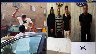 سائق توك توك في قبضة الأمن بعد اعتدائه على قائد سيارة وإحداث تلفيات بالجيزة