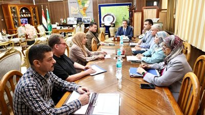 محافظ المنوفية يتابع مشروعات الخطة الاستثمارية والأبنية التعليمية