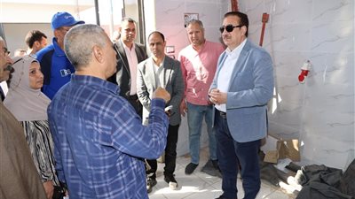 باستثمارات 55 مليون جنيه.. محافظ المنوفية يتفقد مشروع صرف صحي دكما 